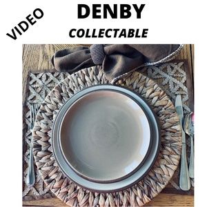 DENBY ENERGY PATTERN STONEWARE DINNERWARE